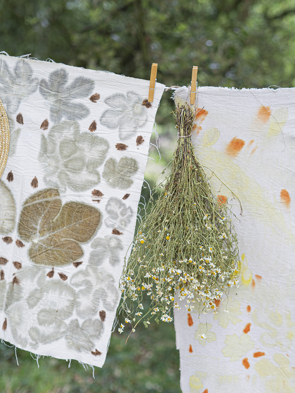 DIY Estampación botánica en tela14